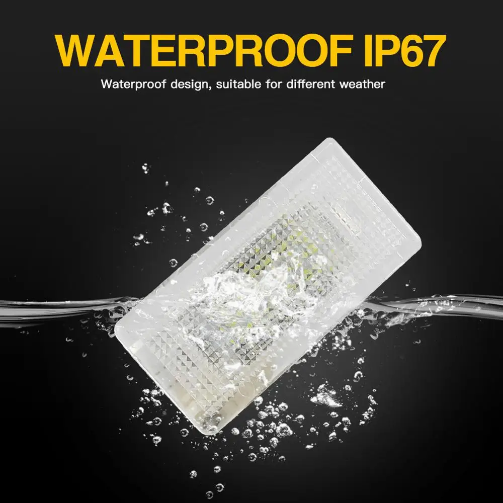 2 шт светодиодный Подсветка багажника Багажник автомобиля светодиодная лампа