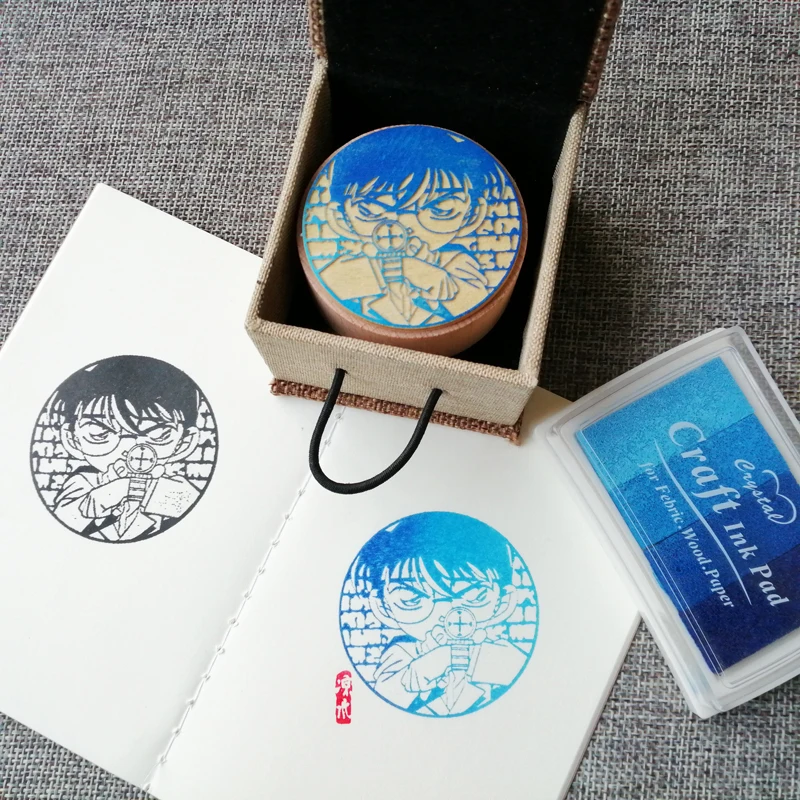 Аниме Детектив Конан Дерево Печать косплей реквизит мультфильм Kaitou Kiddo головные