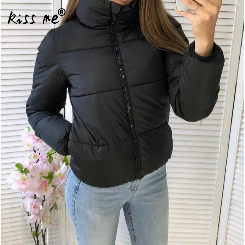 Модные трендовые женские парки теплая зимняя осенняя куртка пуховик Дамский с