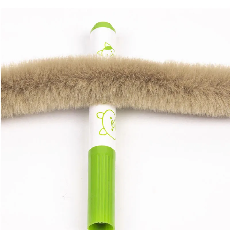 Мягкая Белая пушистая лента из искусственного кроличьего меха сделай сам