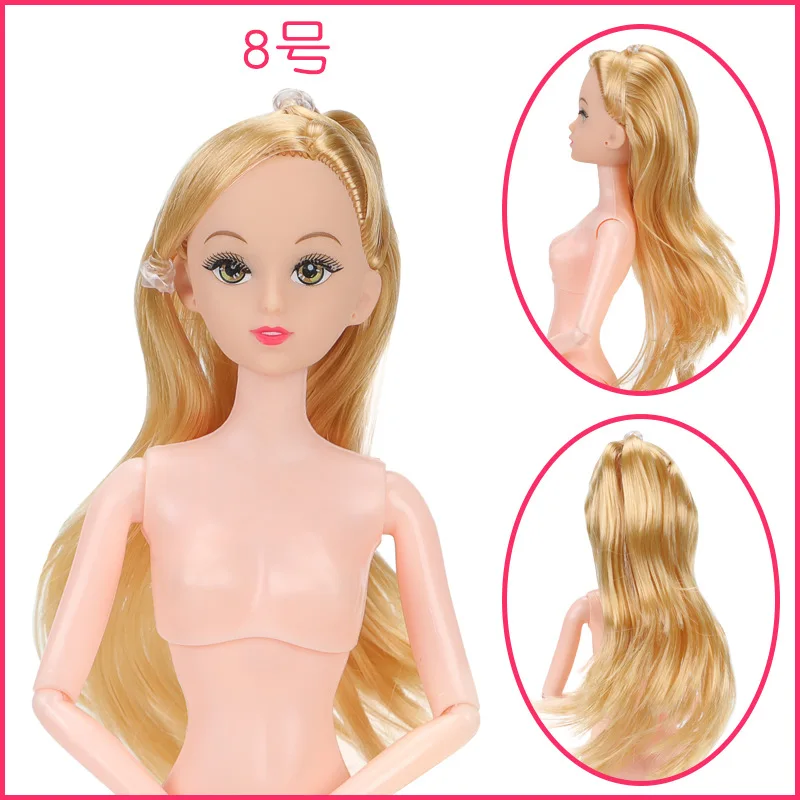 30 см Симпатичная красивая кукла человекоид модель головы + тела 20 шарниров можно