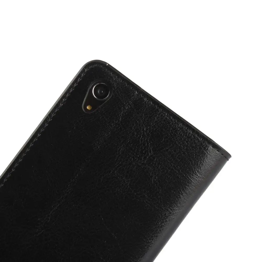 Чехол бумажник из натуральной коровьей кожи для телефона OPPO R7 R7S R9 R9S R11 R11S R15 R17 Plus