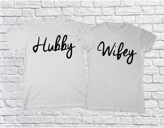 Муженек и Wifey Футболки парные футболки муж жена Комплект футболок для детей