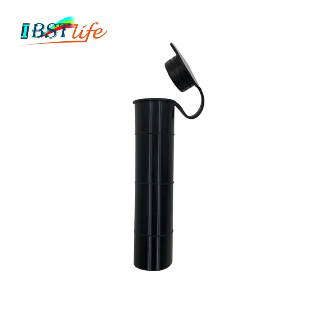 

IBST LIFE Black color 0 degree Fishing Rod holder Inner Sleeve Rod Pod Rubber Cap Tube Liner