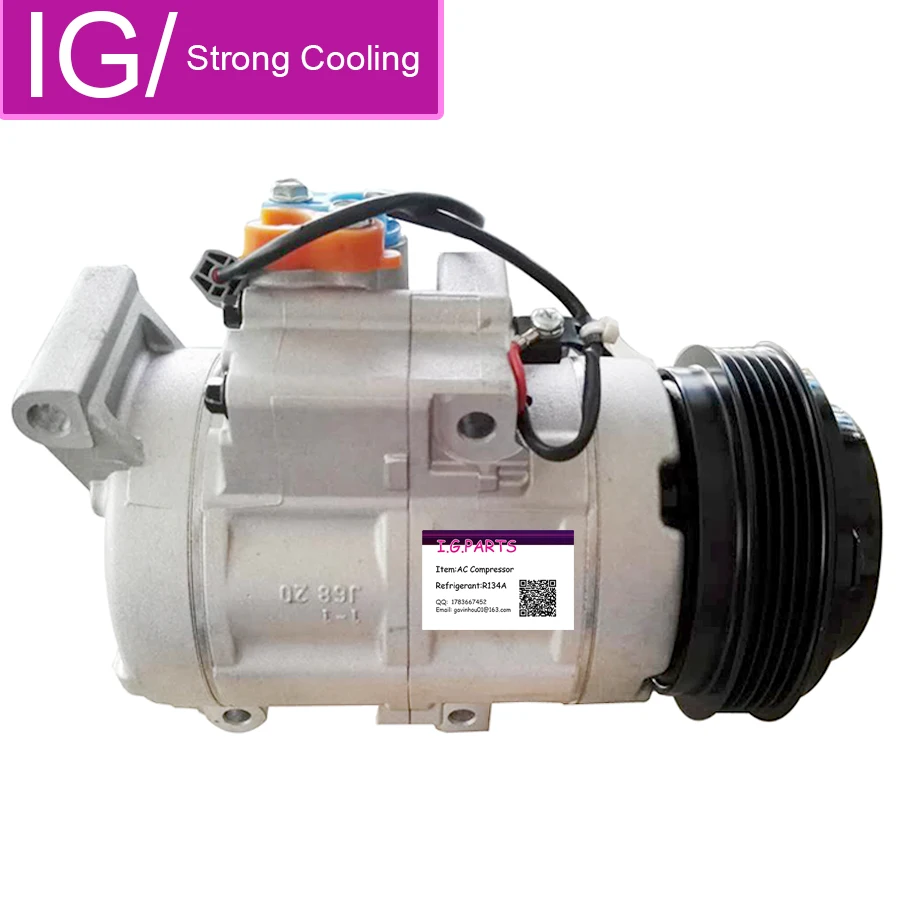 Компрессор кондиционера HS18 для Mazda 3 2.0L 2010 2013 OEM F500 RN8AA 04 BBM4 61 450B BBM461450C BBM461450B|air