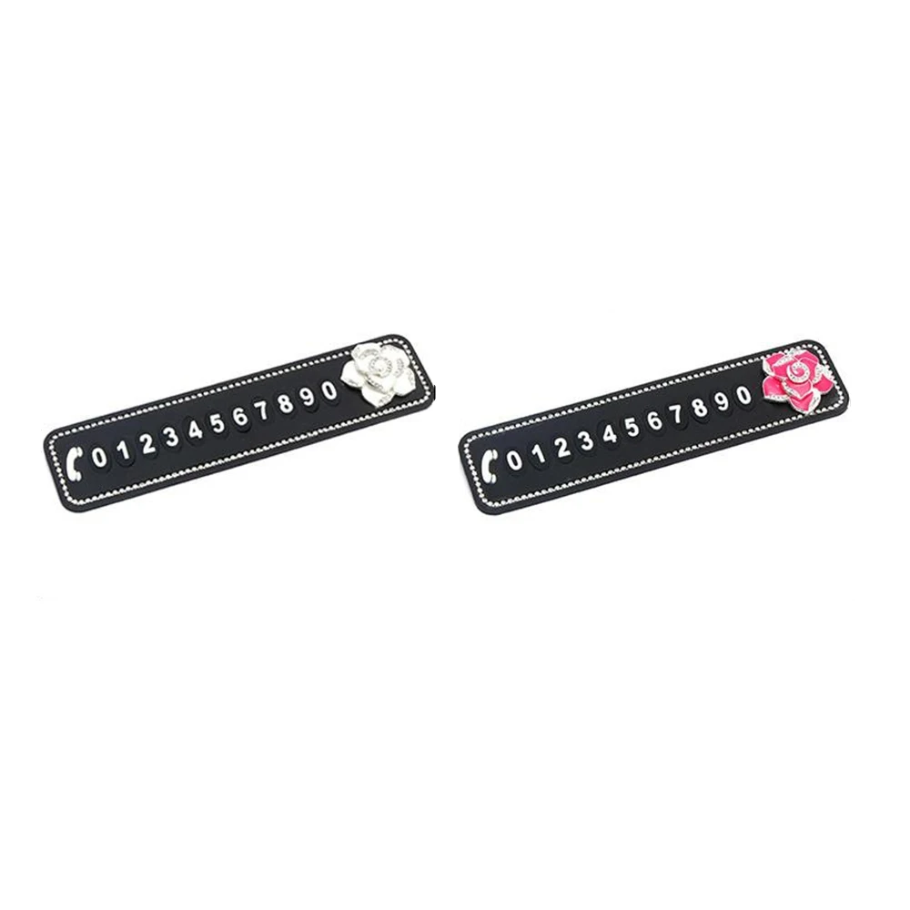 

Car Temporary Parking Card Phone Number Card Plate Telephone Number Car Park Stop Automobile Accessories Car-styling