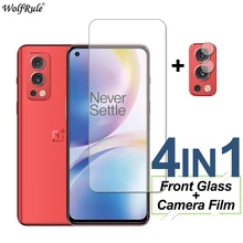 4-In-1 Tempered Glass For Oneplus Nord 2 5G CE N200 N100 N10 Screen Protector Protective Phone Camera Film On For Oneplus Nord 2