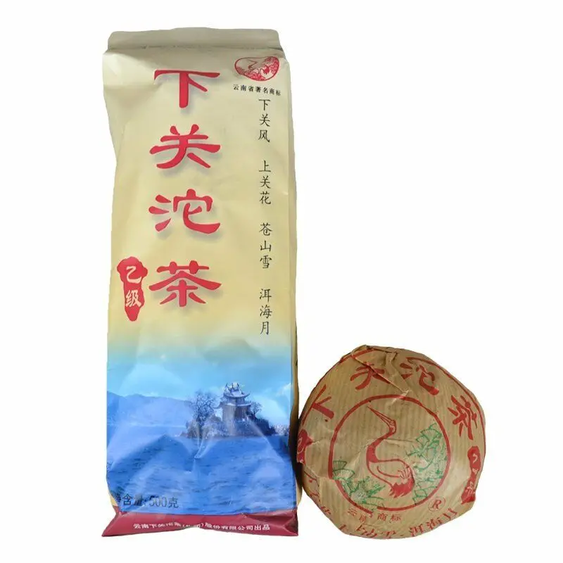 2007 класс B YI JI сырой Pu erh Tuocha Xiaguan Shen зеленый чай Tuo Cha 500 г|Другие стаканы| |
