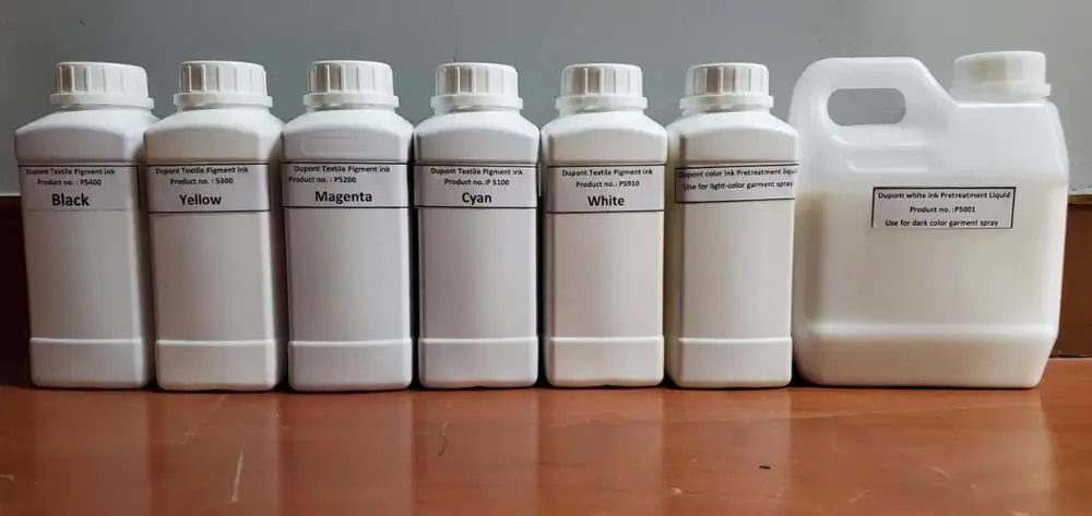A4 размер прямо к одежде печати ткань хлопок футболка принтер США Dupont текстильные чернила вариант
