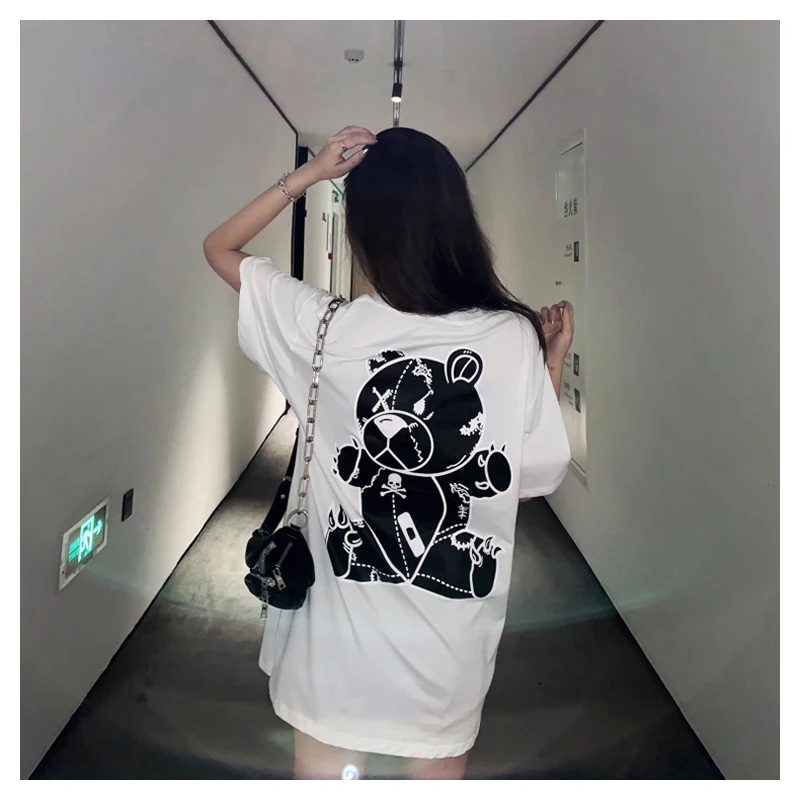 

Женская футболка с коротким рукавом, в стиле хип-хоп