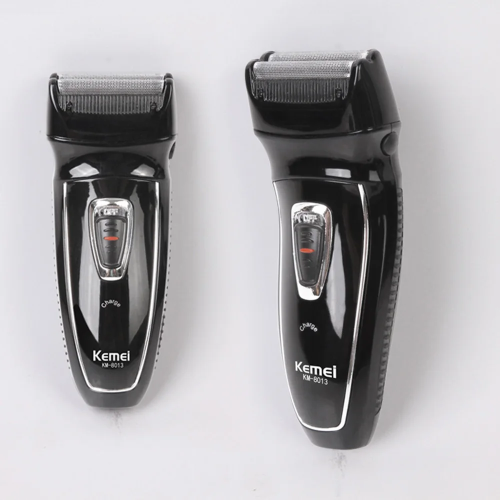 

KEMEI 2 Heads Rechargeable Electric Shaver Reciprocating Electronic Shaving Machine Rotary Hair Trimmer Face Care Razor