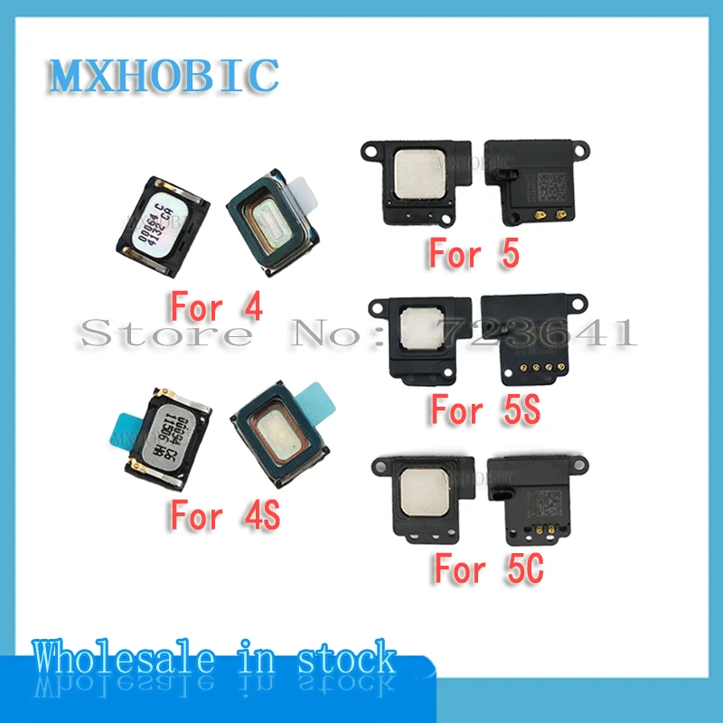 MXHOBIC 10 шт./лот Новый гибкий кабель для наушников iPhone 5 5S 5c SE 4 4S динамик