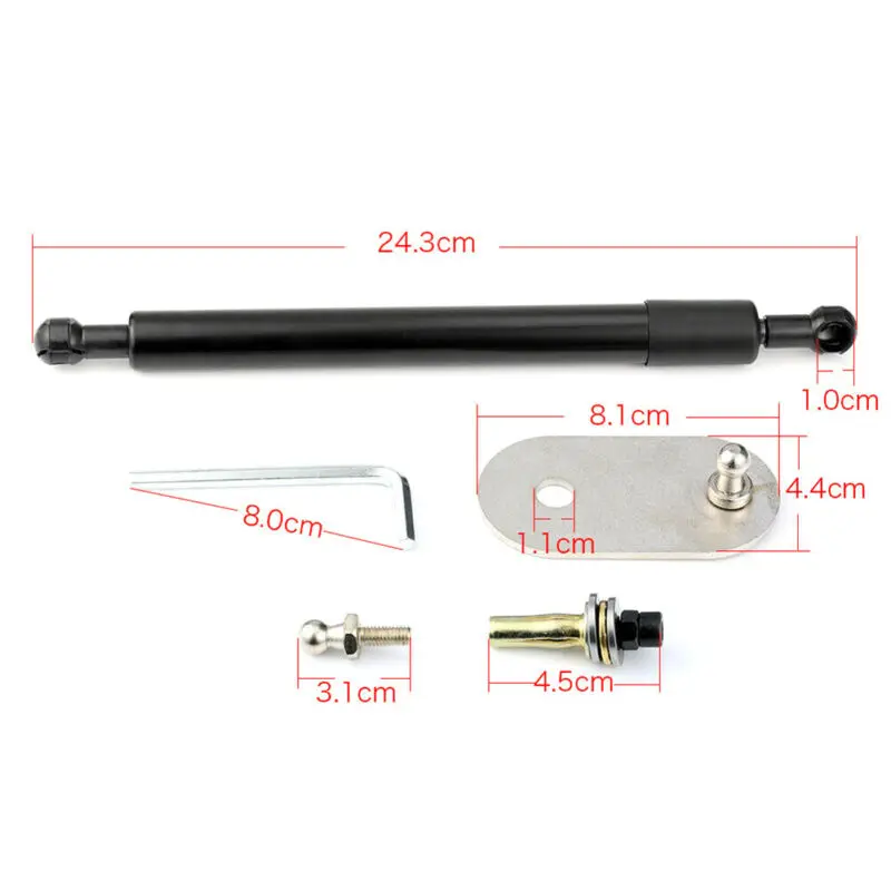 

Truck Assist Shock Accessory DZ43301 Parts Replacement Tailgate Useful