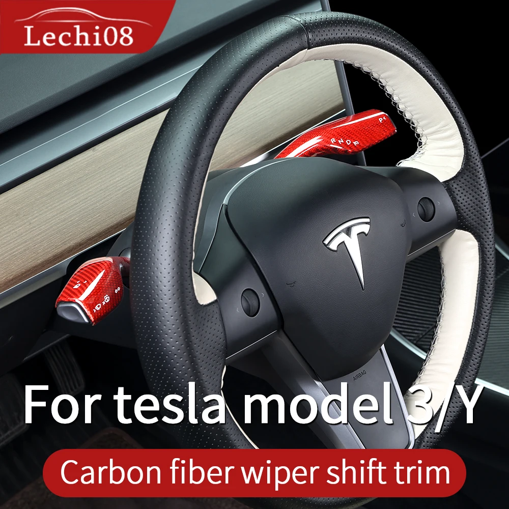 Отделка стеклоочистителя из углеродного волокна для Tesla Model 3 аксессуары модели y