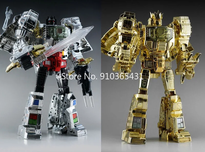 MP08 Гримлок трансформация MP 08 оверсайз Гальваническая версия фигурка KO Робот