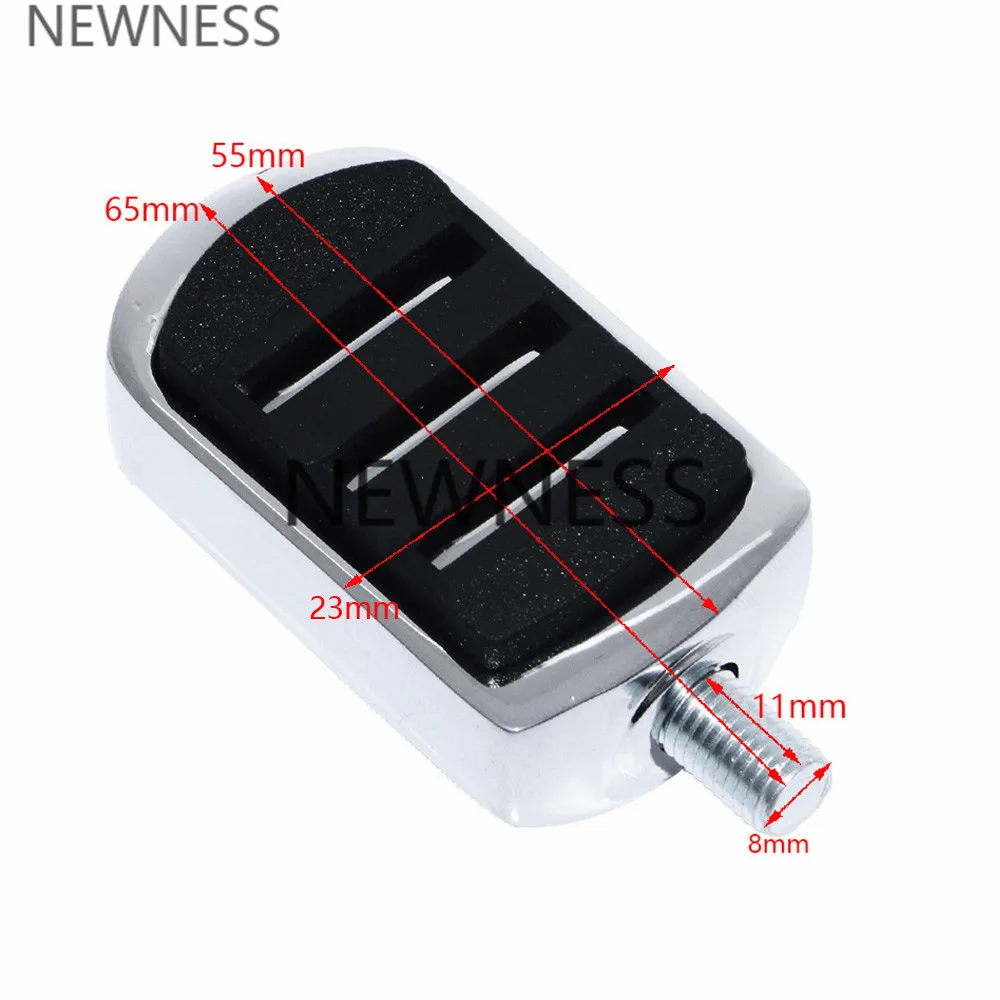 Мотоциклетные хромированные подножки педаль для ног Harley Heritage Softail Dyna Touring Electra Glide