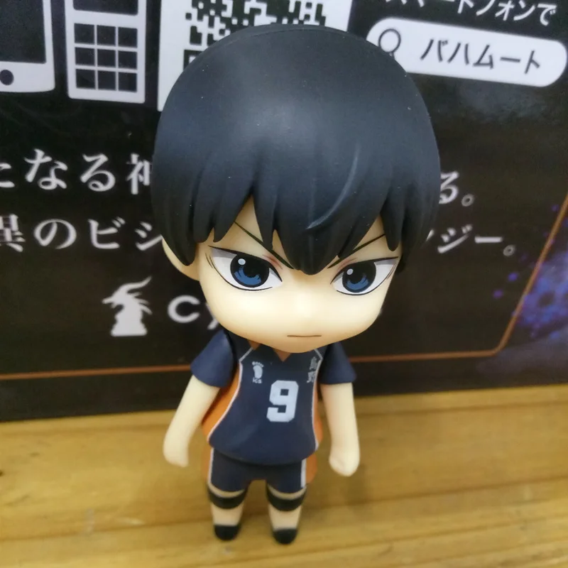 Аниме Haikyuu Kageyama Tobio ПВХ экшн-фигурка Коллекционная модель кукла игрушка 10 см 489 # |