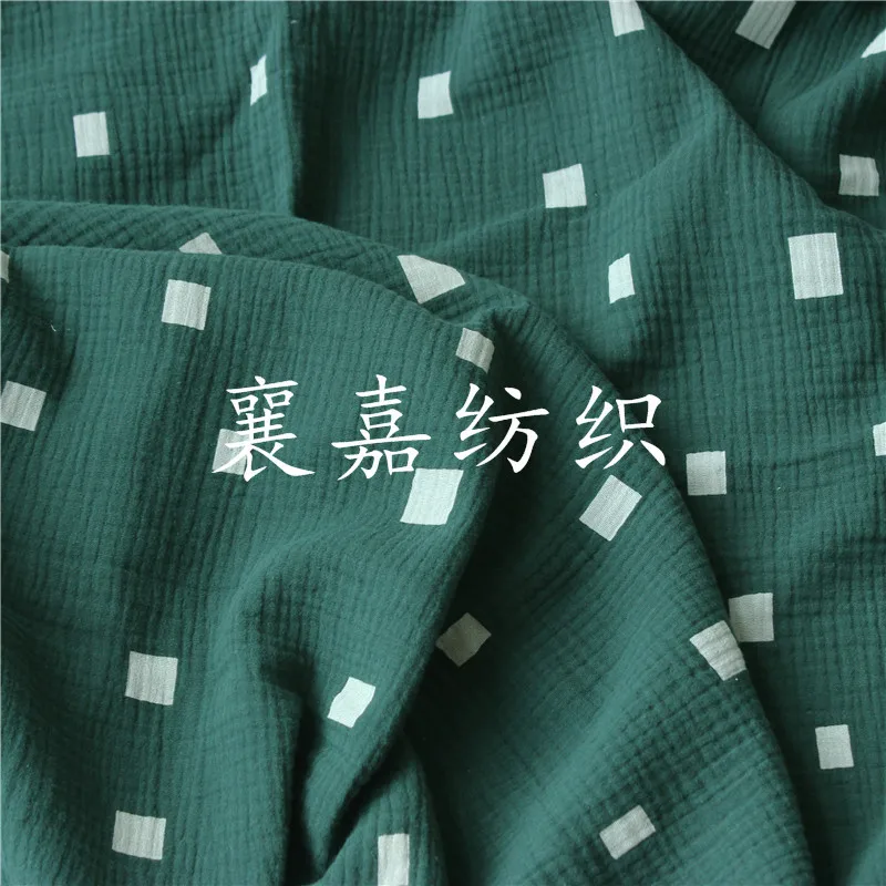 Брюки из хлопка и креповой ткани двойного слоя марли Принт Детская одежда В