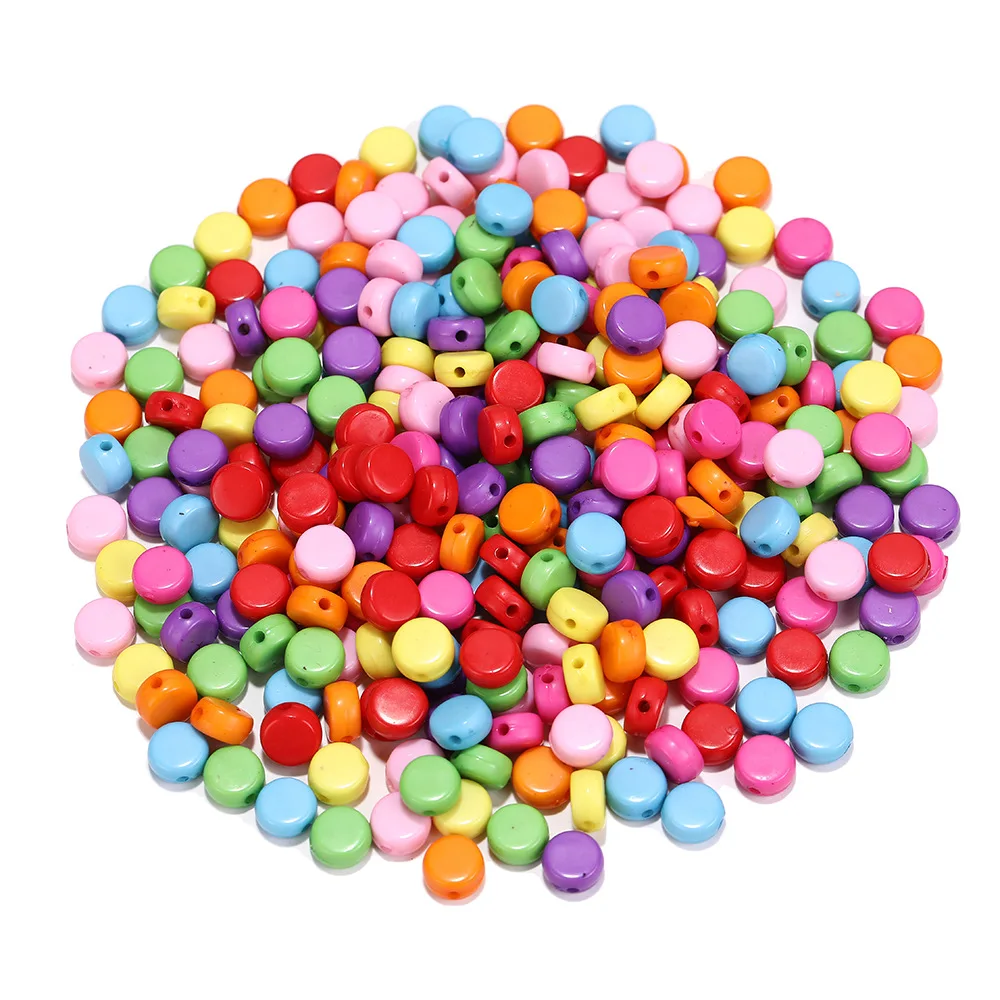 

Hobbyworker Multi Color Acrylic Beads for Necklace Jewelry Making Craft XQ07334