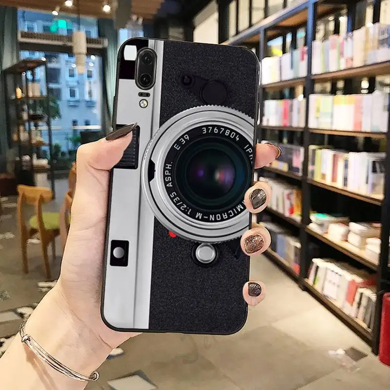 

Retro Camera fashion retro Phone Case For Huawei honor Mate P 10 20 30 40 Pro 10i 9 10 20 8 x Lite