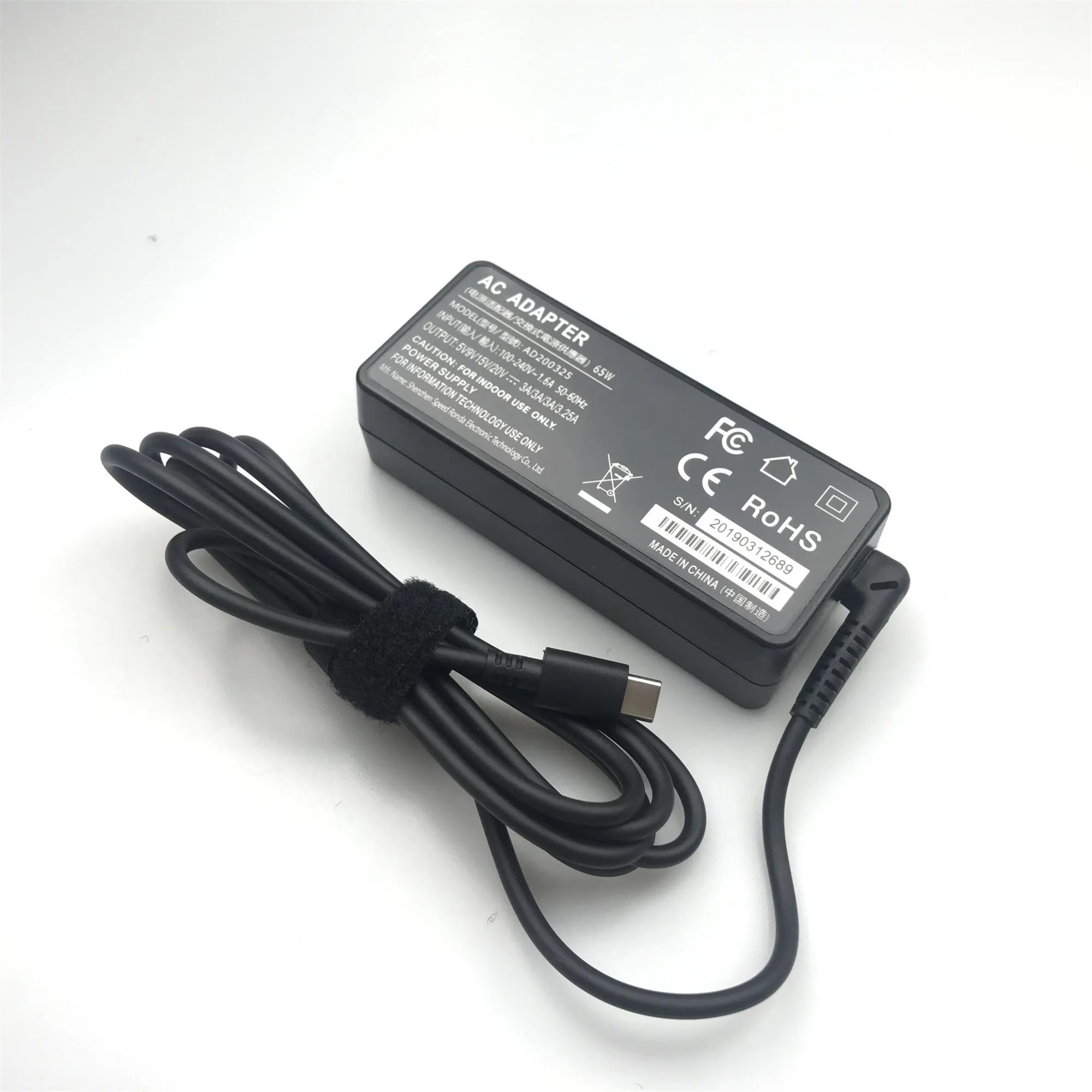 Зарядное устройство для Lenovo Yoga 65 Вт адаптер USB C Type 910 920 370 720 13 IdeaPad 730s ThinkPad P51s P52s