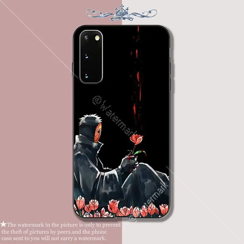 Uchiha Obito Роскошный чехол для телефона Samsung Galaxy S9 S10 S20 Plus Note8 Note9 Note10 A80 A01 Чехлы Funda |