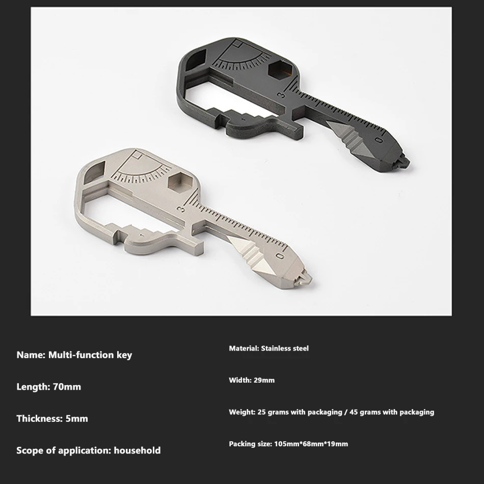 Многофункциональный ключ гаечный 24 в 1 с шестеренчатыми зажимами ручные