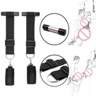 Секс-игры для взрослых, товары БДСМ, бандаж, наручники, манжеты на лодыжку, фиксаторы, секс-игрушки для пар, женское Бандажное снаряжение, интимные изделия