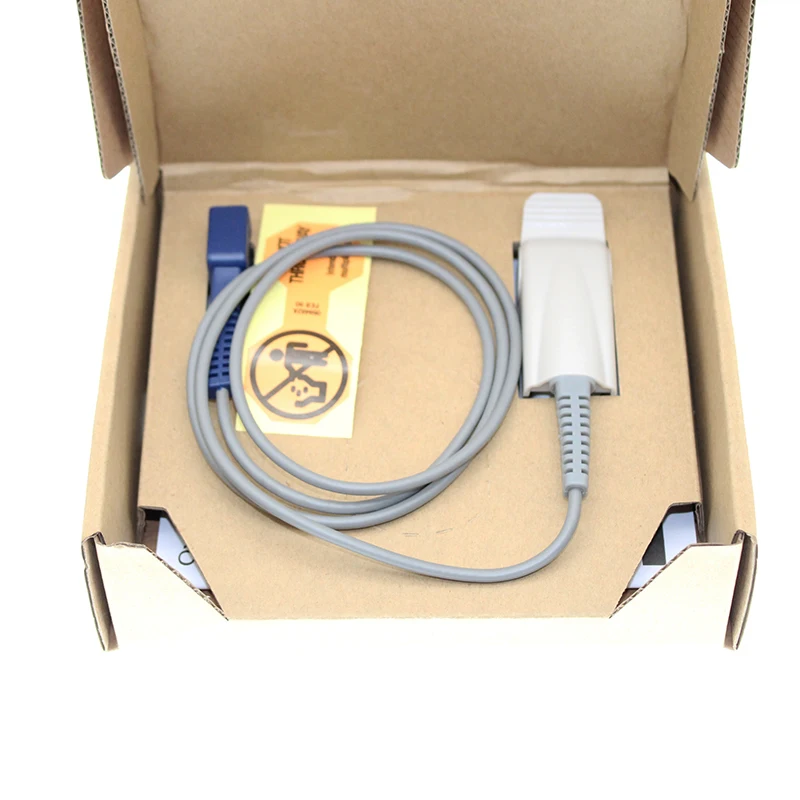 

compatibility Reusable Nellcor DS100A Adult SpO2 Sensor New Oximax Technology Probe 1m and DB 9pin oximetry cable.