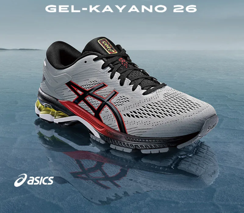 ASICS/мужские кроссовки Gel-Kayano 26, новинка, оригинальные кроссовки ASICS GEL-KAYANO 26, мужские спортивные кроссовки