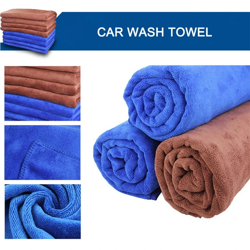 

7Pcs Microfibre Car Wash Cleaning Tools Set with Foldable Bucket for Exterior Washing Interior Cleaning Dropship