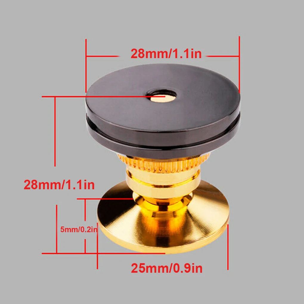 4 набора золотистый зеркальный сабвуфер усилитель звука для компакт дисков