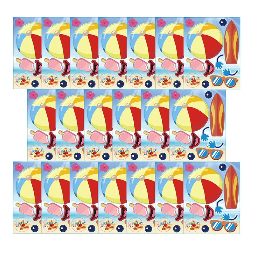 20 листов тематических наклеек для гававечерние декоративные наклейки