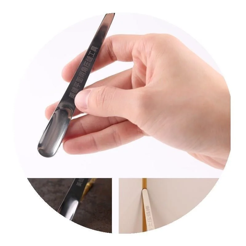 Стальной настенный нож для шпатлевки 2 шт./компл. скребок керамической плитки Инь