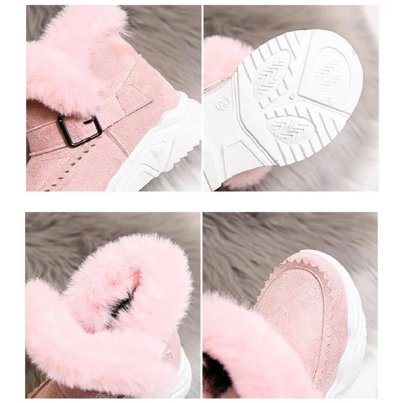 Непромокаемые сапоги Детские 2020 теплая Модная куртка на осень и зиму широкий для мальчиков из флока Теплый