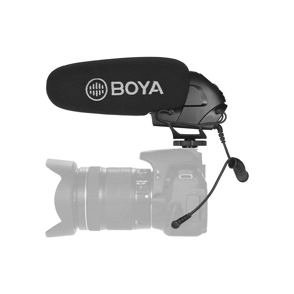 Конденсаторный Supercardioid Boya микрофон для цифровой зеркальной камеры BM3031 BM3032 BM3011 с