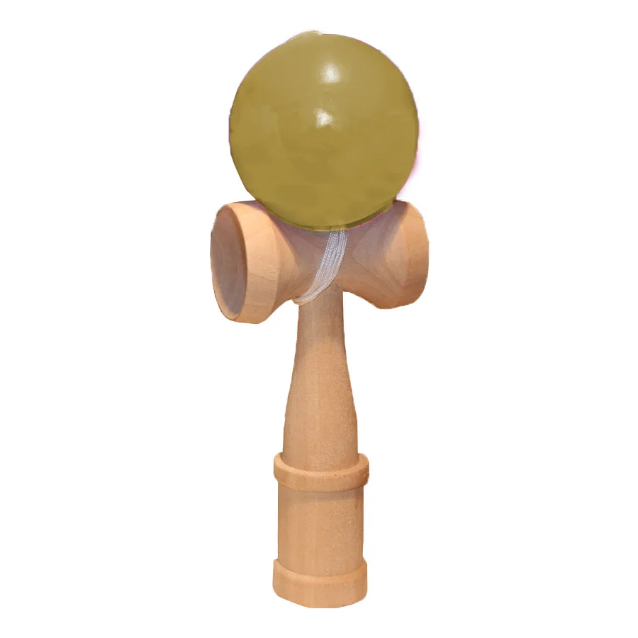 Шар KENDAMA струны профессиональная японская игрушка около 18,5 см мяч KENDAMA Спорт в свободное время - Цвет: Золотой