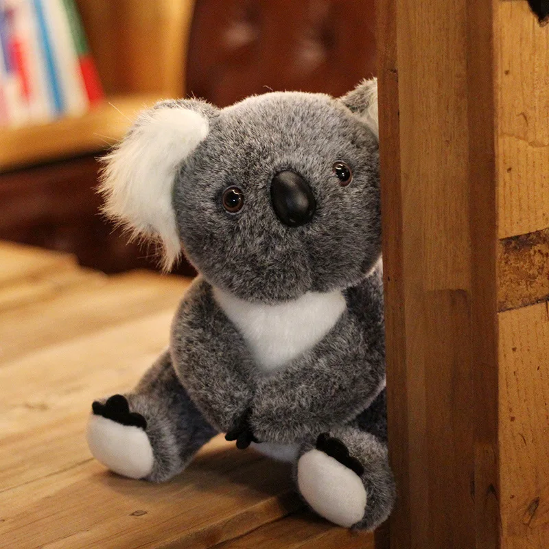 Simulation Koala Plush Toys White/Gray Mother and Son Doll Soft Kids Birthday Christmas Gift | Игрушки и хобби