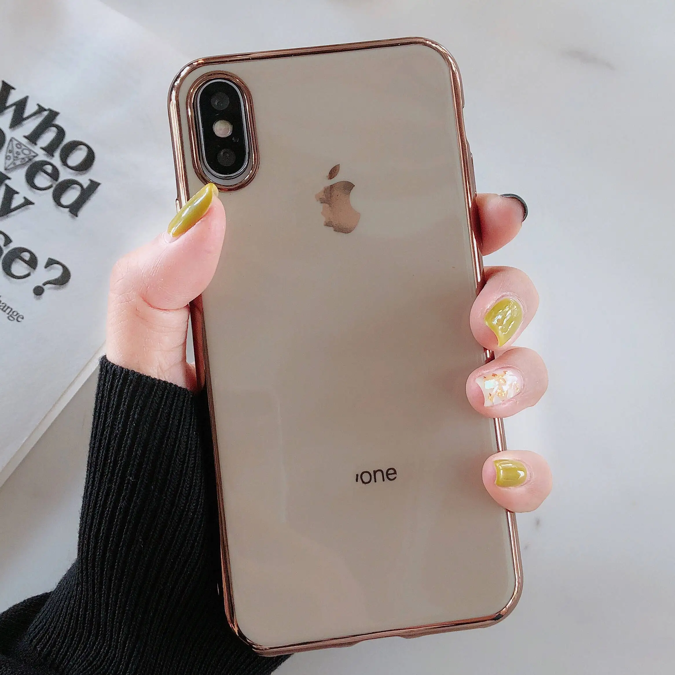 Модный мягкий из высокотемпературного полиуретана чехол для iPhone X Xs Max XR 8 7 6 6s Plus Роскошные Защитные Чехлы и сумки для мобильных телефонов чехол