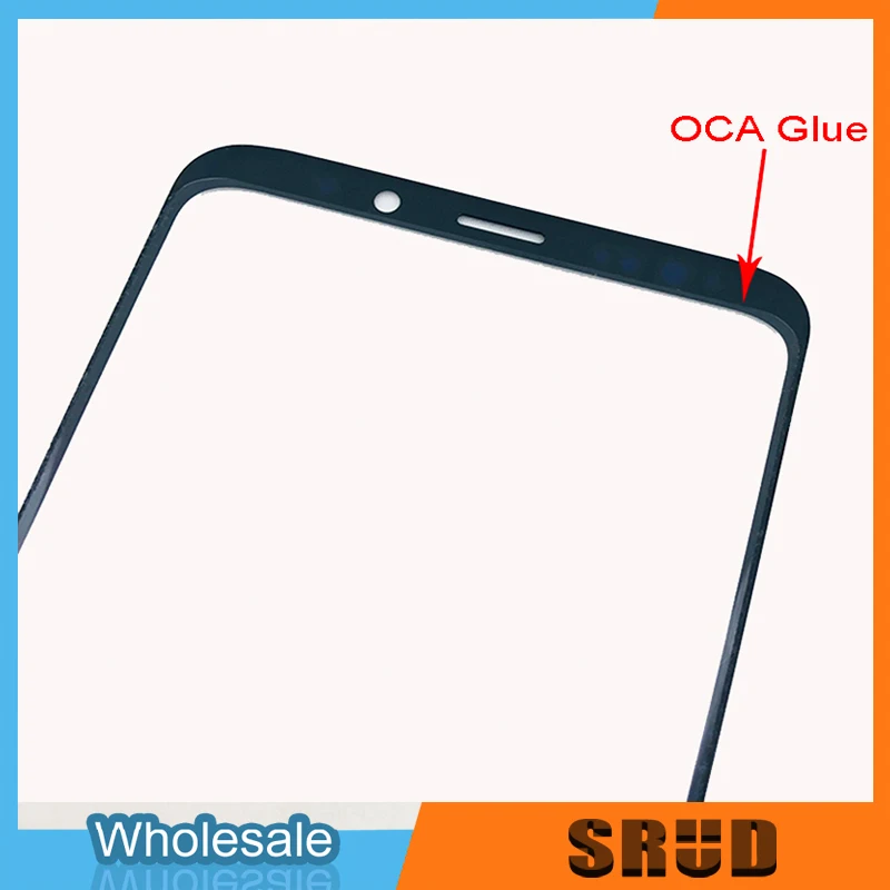 Изогнутое переднее внешнее стекло для экрана с клеем OCA Samsung Galaxy S8 Plus S9 S10 Note 8 9 10 S20 +