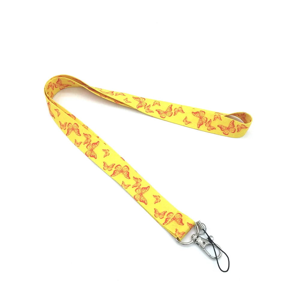 Популярный стильный брелок для ключей с цветочной бабочкой стандартной