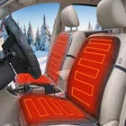 Обновленная Автомобильная подушка для сиденья с подогревом, 12 В, портативная Автомобильная подушка с подогревом, массажер для спины с функцией подогрева и вентиляции, для вождения зимой, 2019