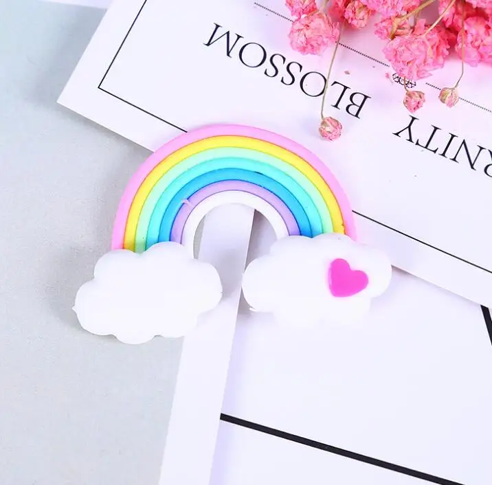 Кабошоны с плоской задней поверхностью кабошоны радужными конфетами 10 шт. | Дом и