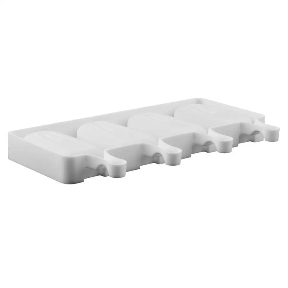 Еда безопасный силиконовая форма для льда формы крема 4 ячейки Frozens кубики эскимо