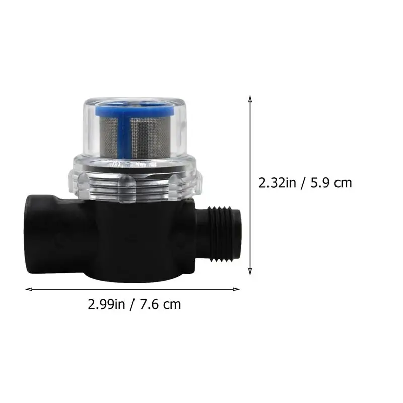 

Water Pipe Filter Cleaner Pre-filter Home Water Purifier with 50 Mesh Screen