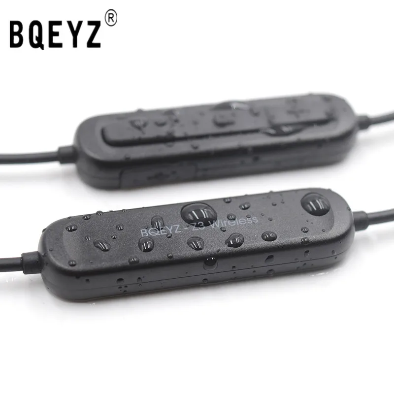BQEYZ Z3 беспроводной Bluetooth 5,0 AptX-HD кабель MMCX/0,78 мм разъем водонепроницаемые наушники с кабелем для BQ3 KC2 T2 N1 P1 NO. 3 S2 KANAS