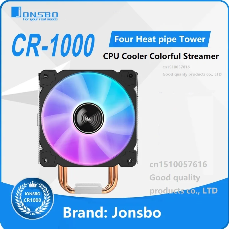 Jonsbo Процессор радиатор CR1000 Четыре тепловая трубка стороны выдувное 12 см