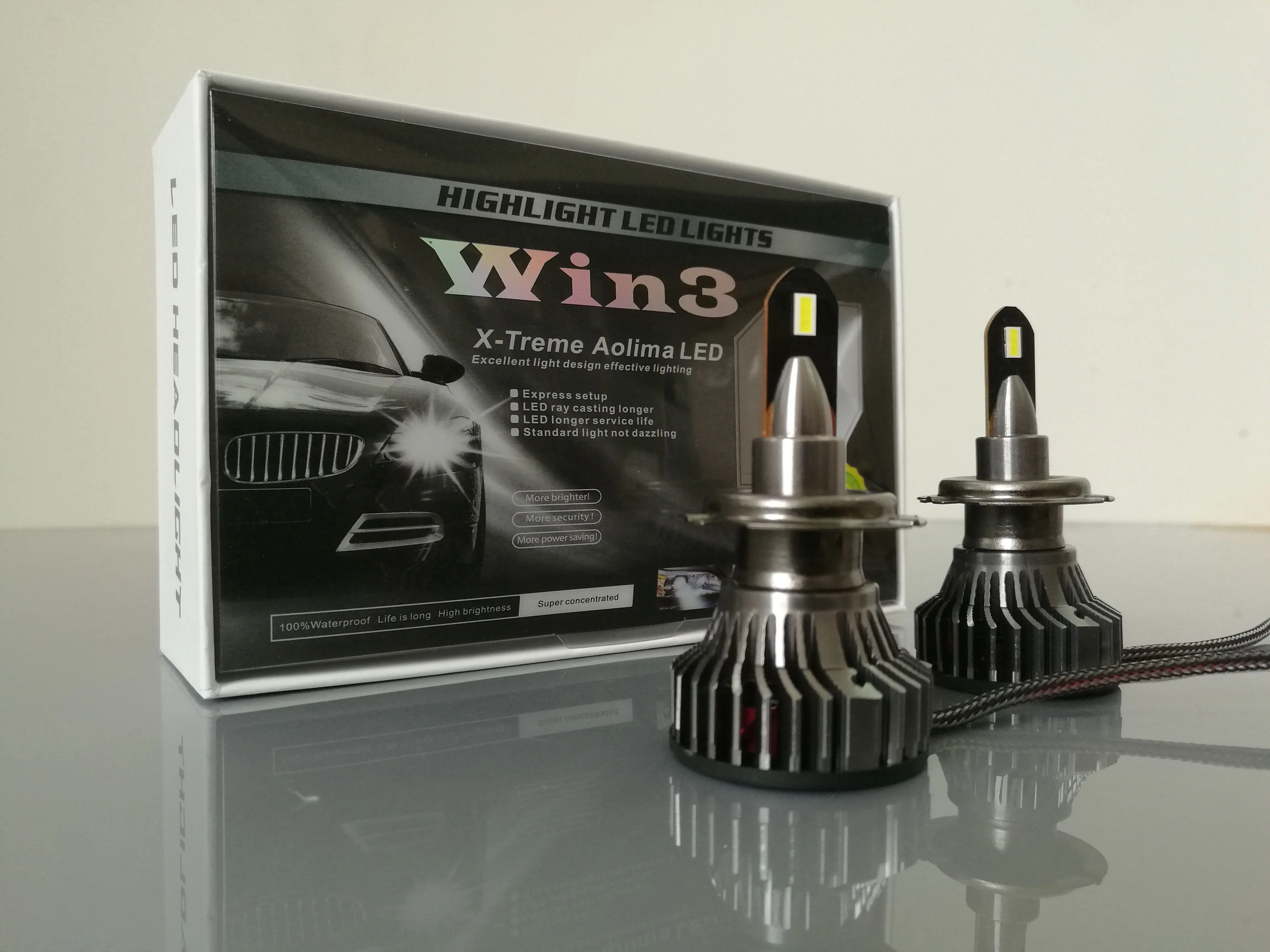 Светодиодная лампа 55 Вт высокая мощность белые светодиодные фонари пара|led lamp