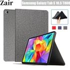 Противоударный умный кожаный чехол-подставка для планшета Samsung galaxy Tab S 10,5 дюйма