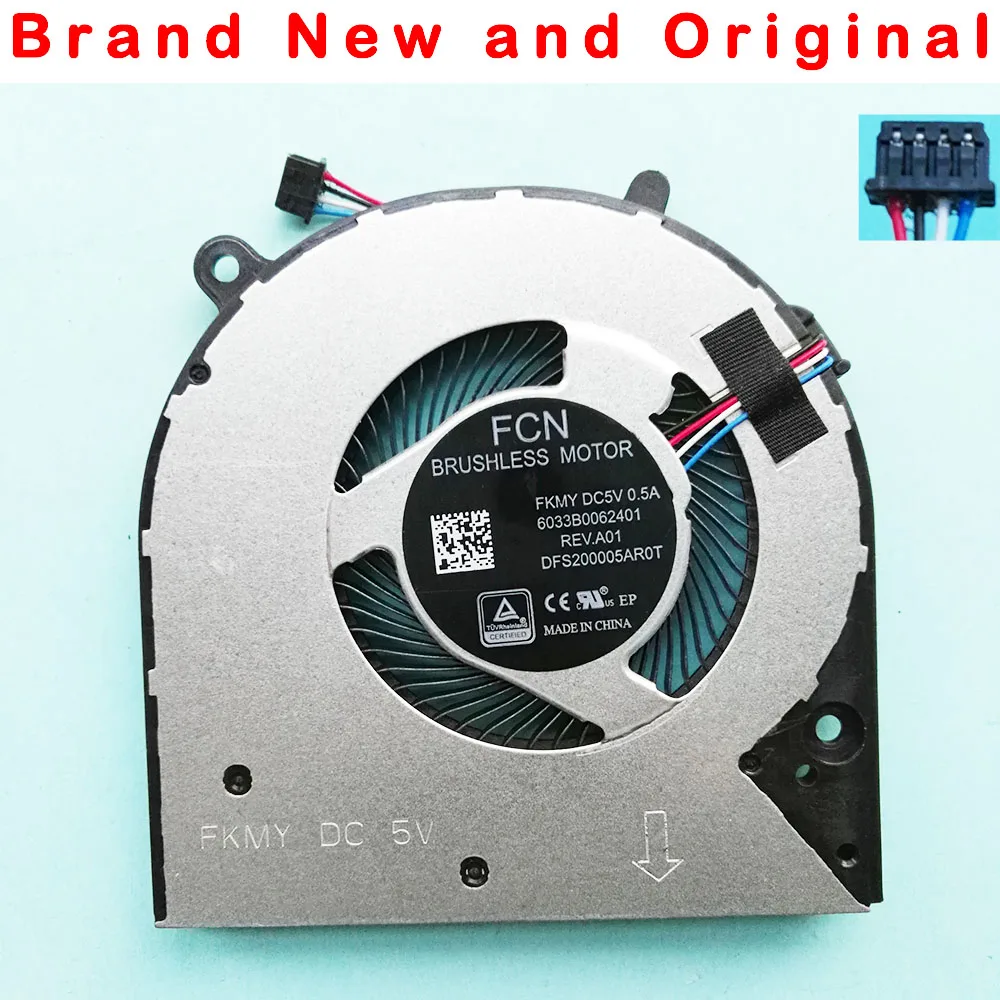 Новый оригинальный кулер для охлаждения ЦП HP 14s CF dk 14S DP CR TPN I130 вентилятор|cpu cooling|fan